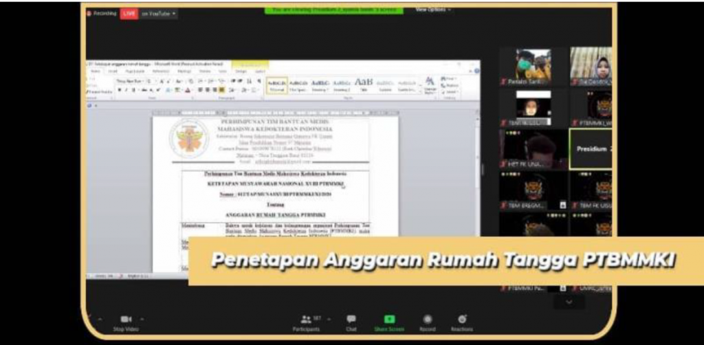 Penetapan Anggaran Rumah Tangga PTBMMKI