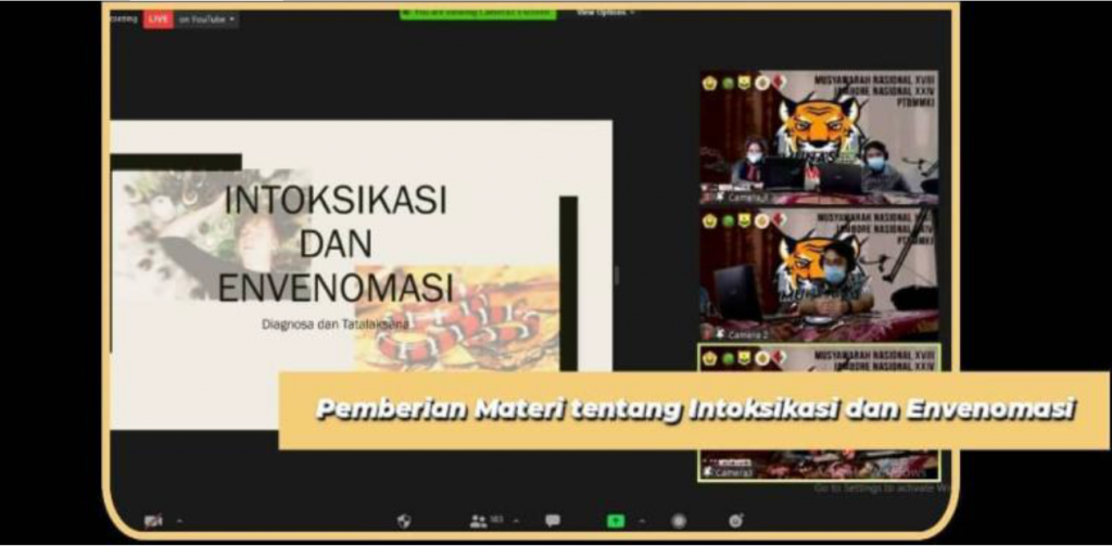 Pemberian Materi Intoksikasi dan Envenomasi